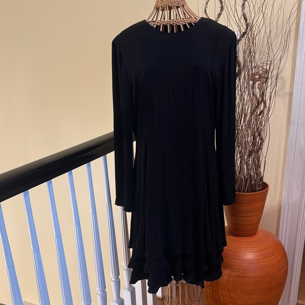 d.Frank Vintage black dress